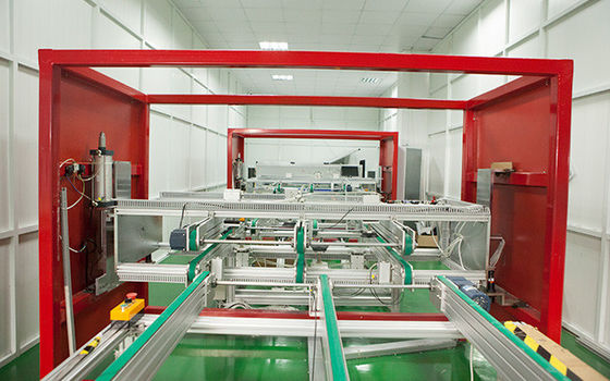 중국 PV 단위 태양 전지판 회의 기계 Conver를 시험하는 180도 회전율 협력 업체